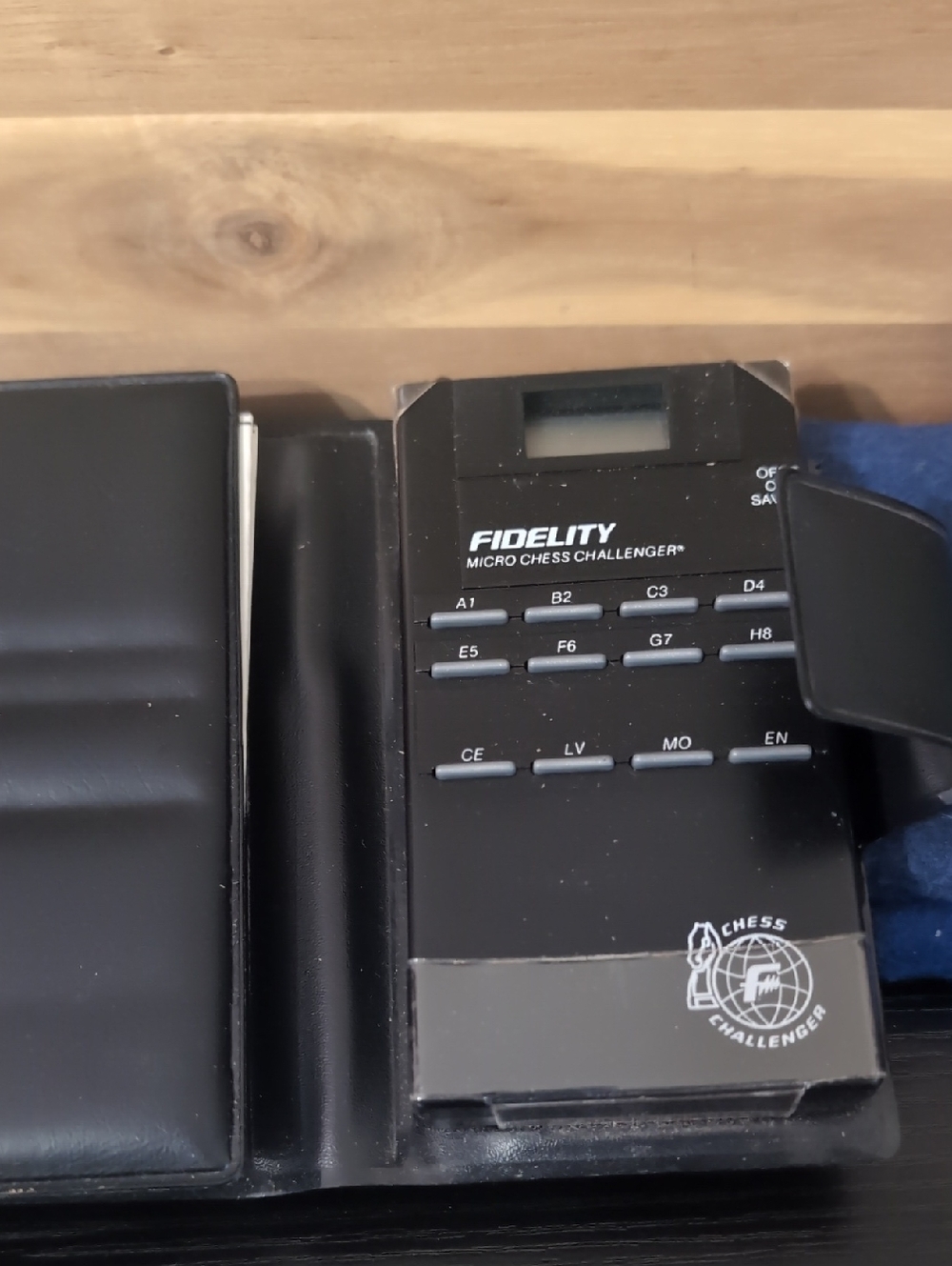 Fidelity Black Micro Chess Challenger Electronic Timer Untested
